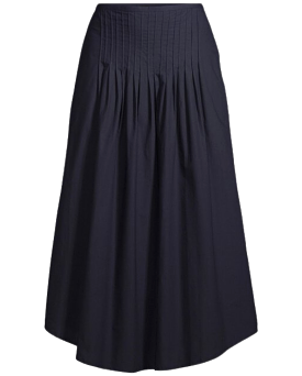 Olympia Midi Skirt Navy