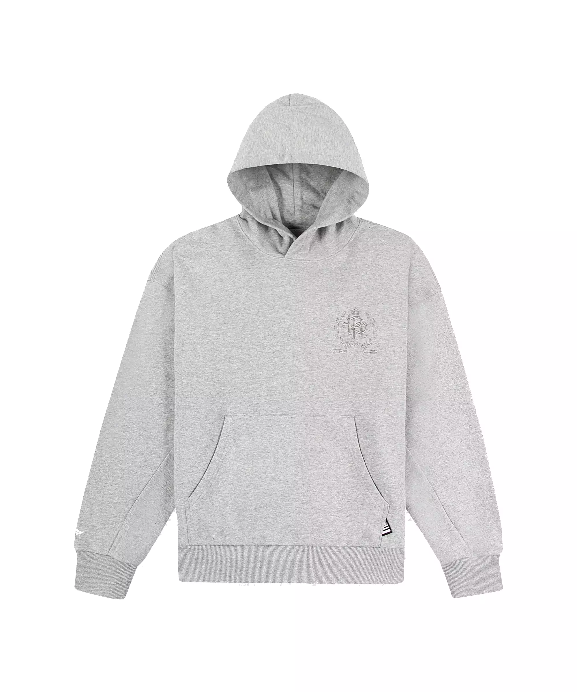 Paper Planes Solid Logo Men's Hoodie Heather Grey