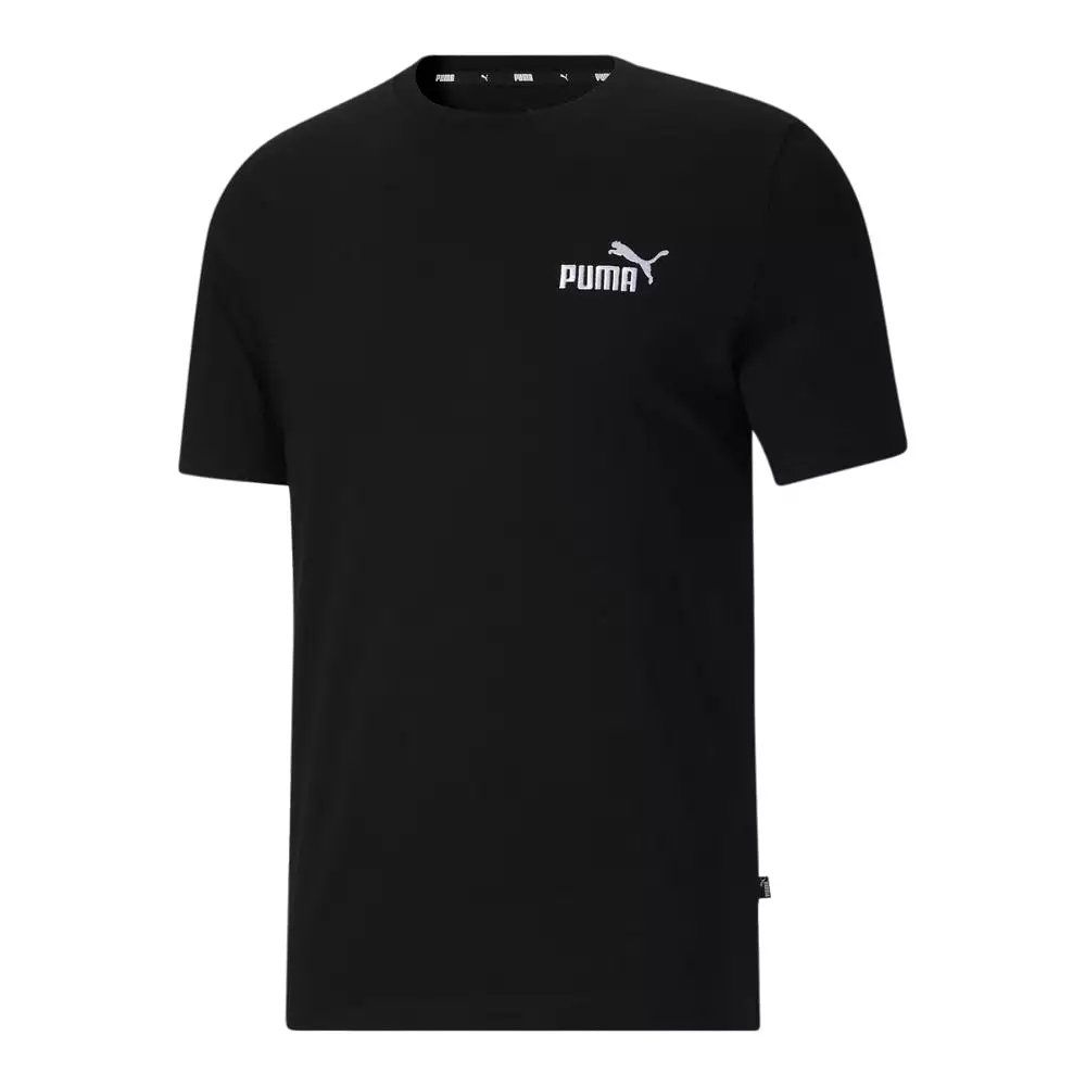 Puma Men's Ess+ Embroidery Logo Tee Shirt