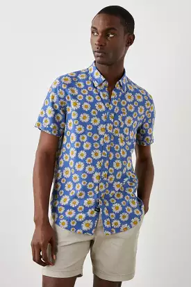 Rails Carson Shirt Maya Print Royal Eco*