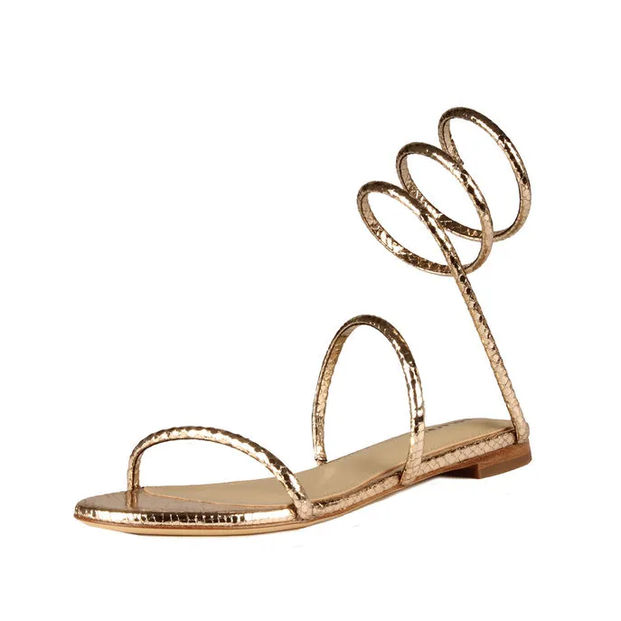 SANDAL PIALE Woman Platinum 