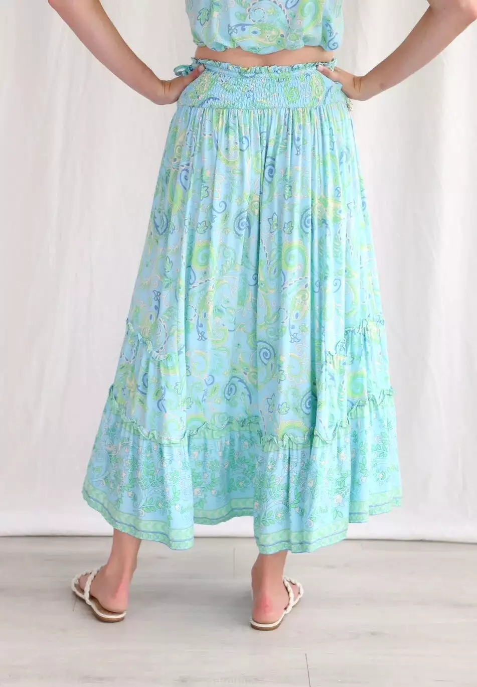 Sasha Maxi Skirt - Illusion