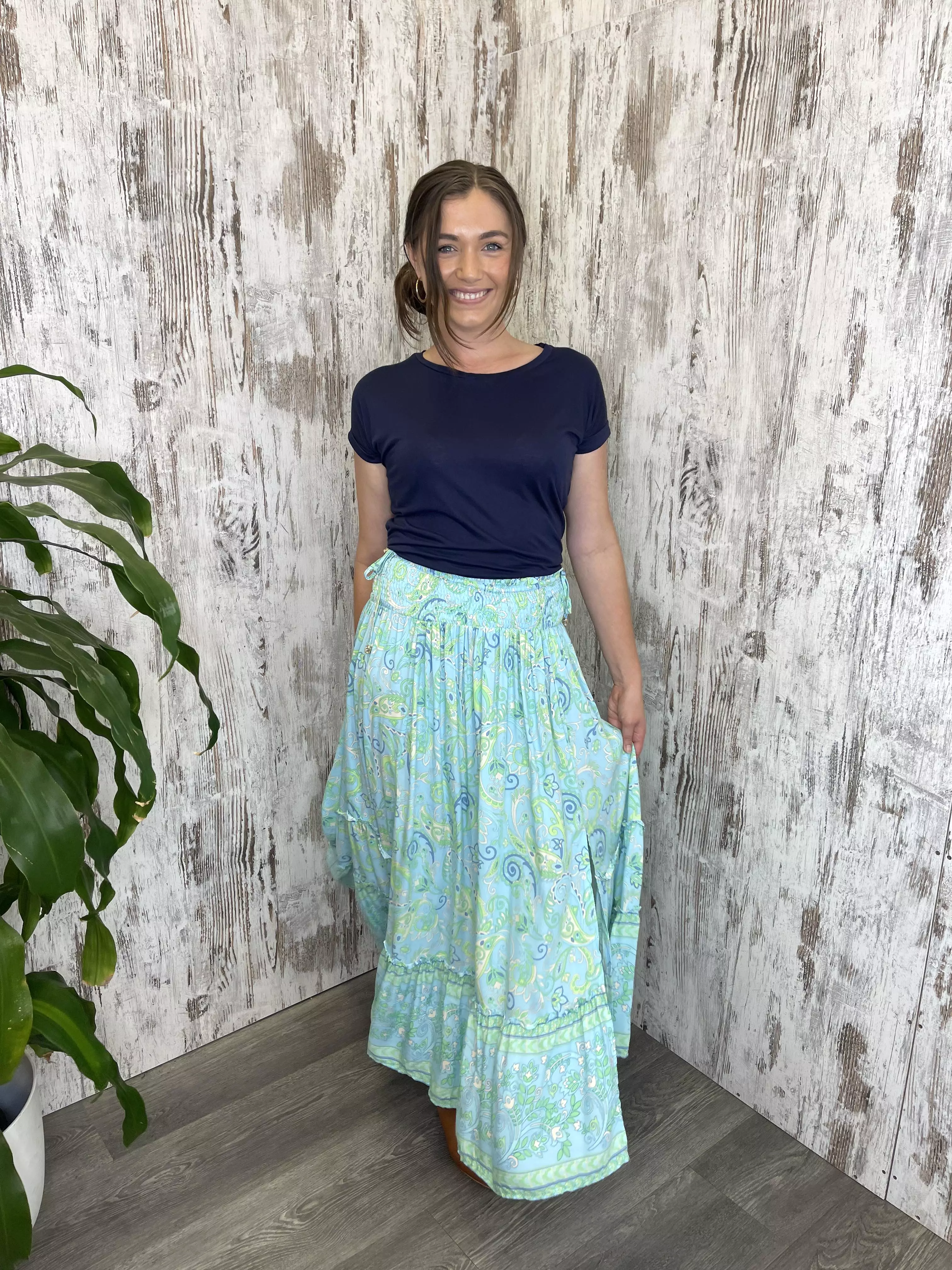 Sasha Maxi Skirt - Illusion