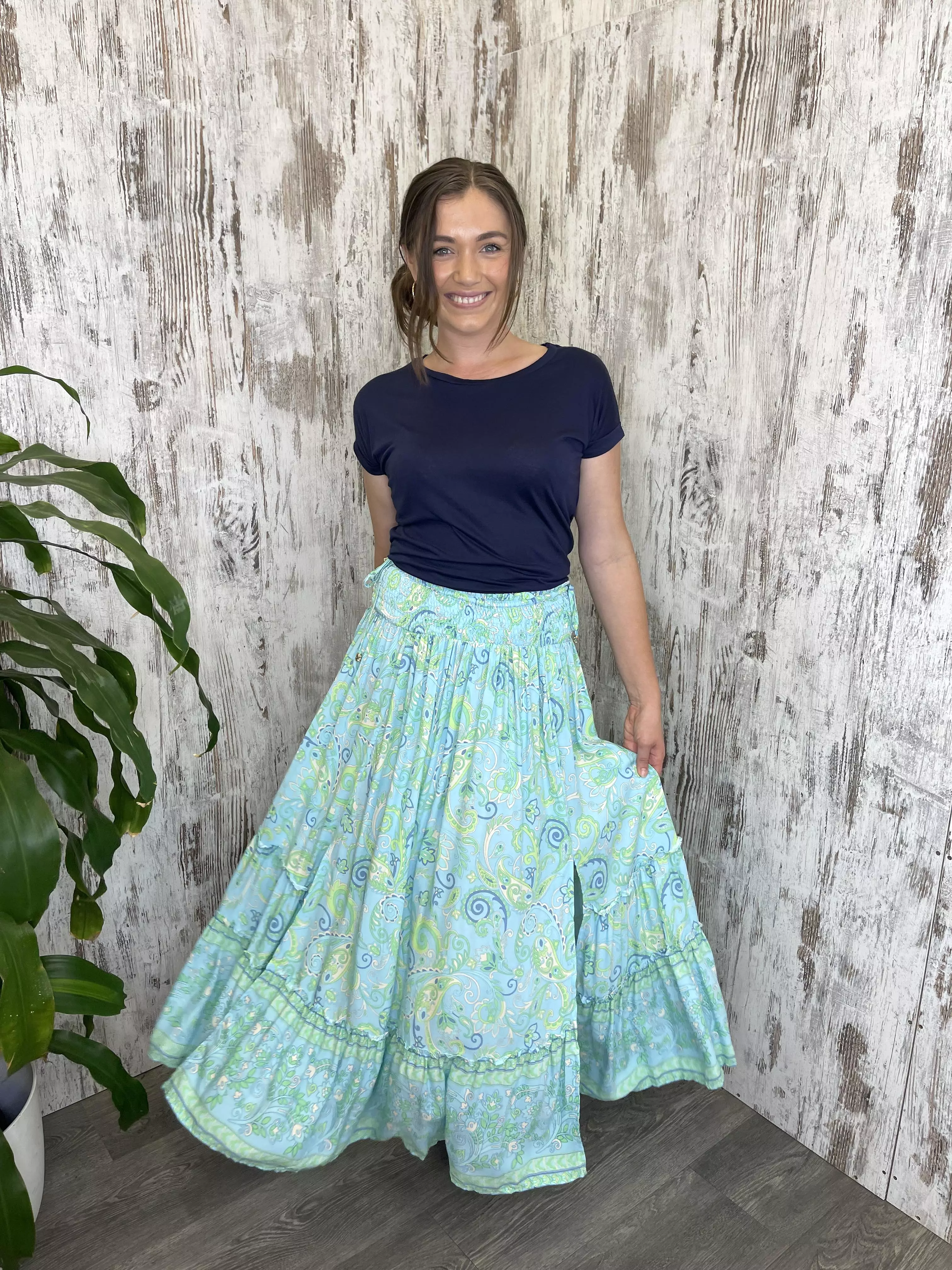 Sasha Maxi Skirt - Illusion