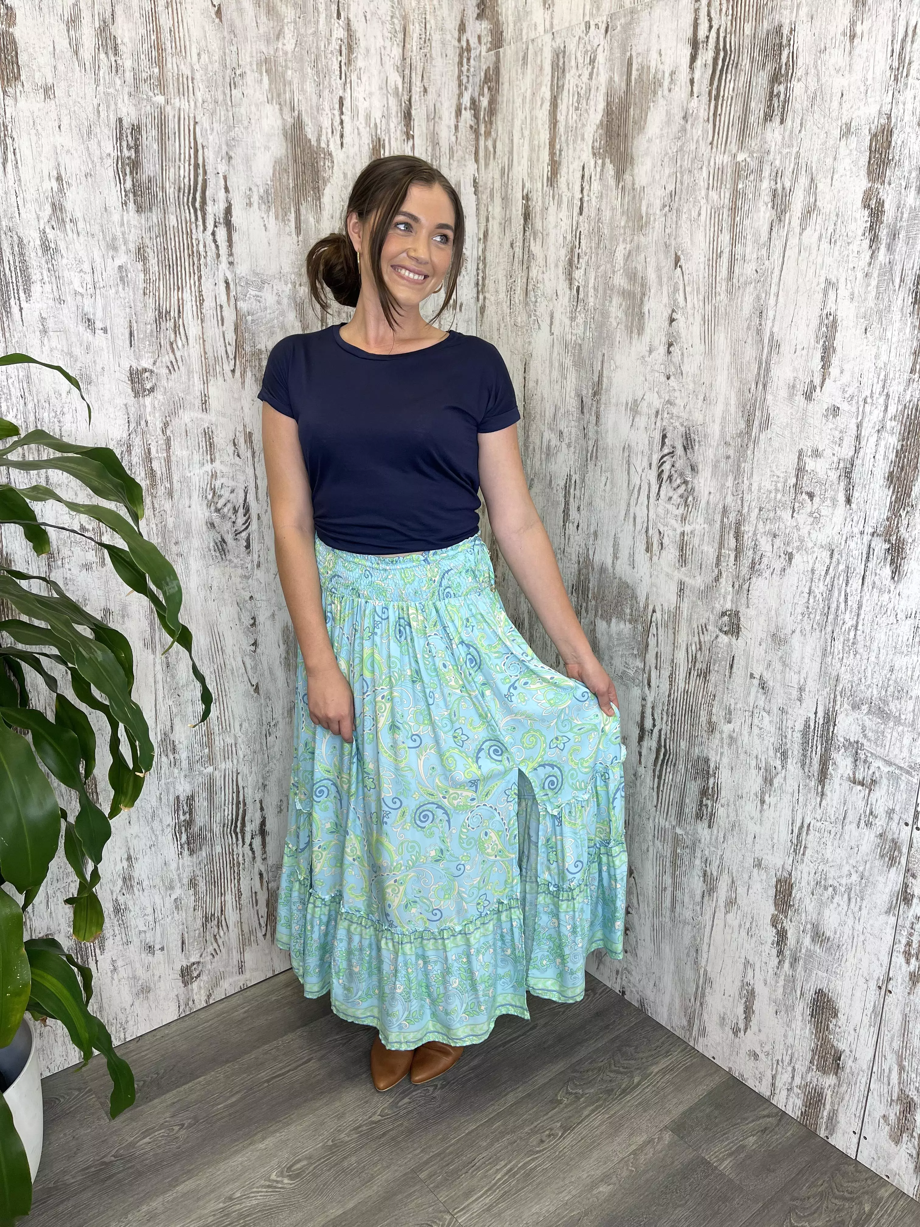 Sasha Maxi Skirt - Illusion