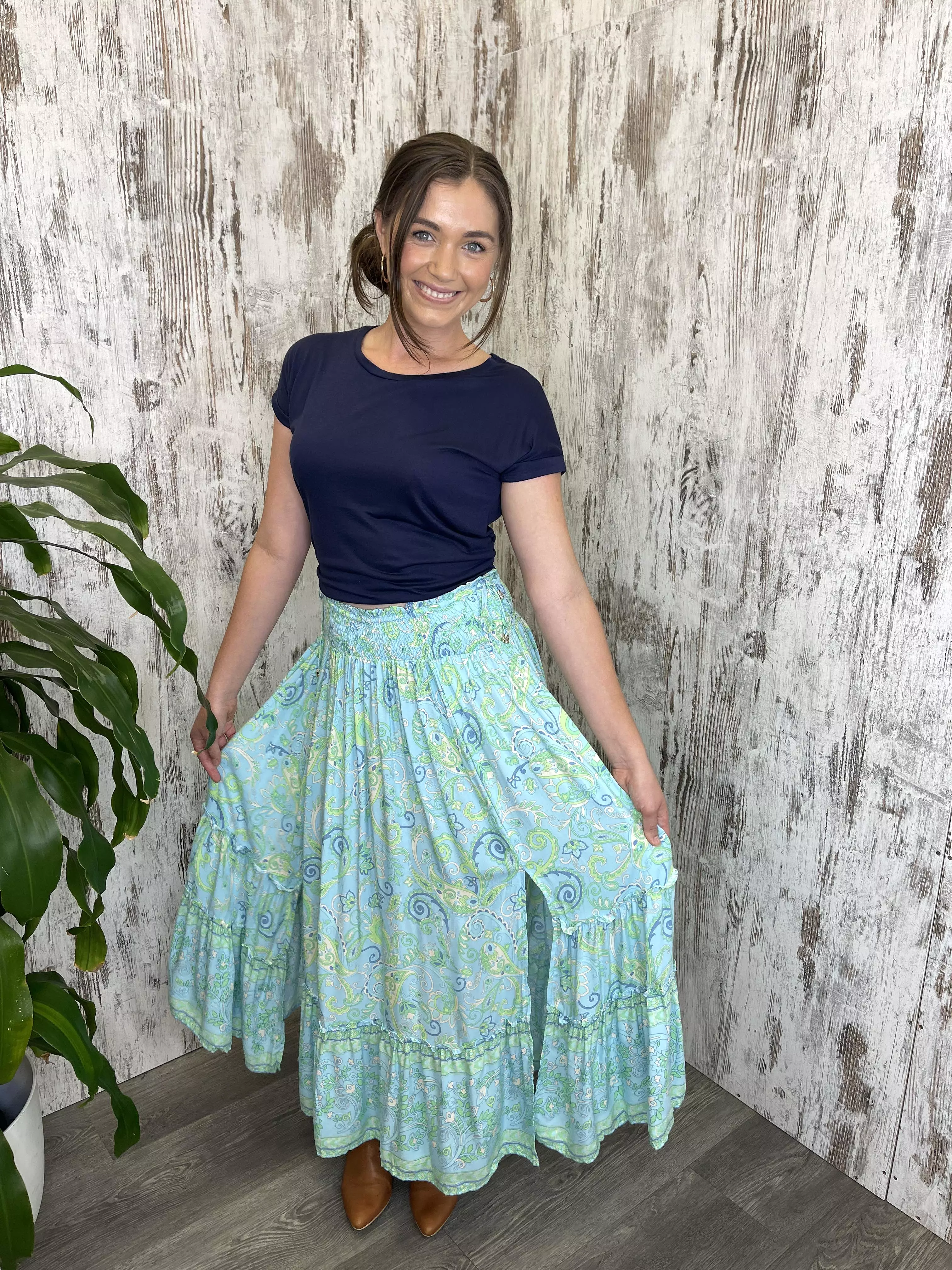 Sasha Maxi Skirt - Illusion