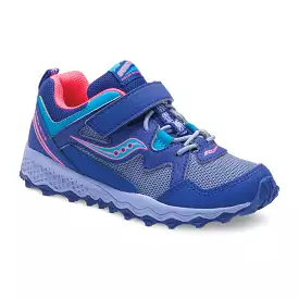 Saucony Blue/Purple/Coral Peregrine Shield A/C Children's Sneaker