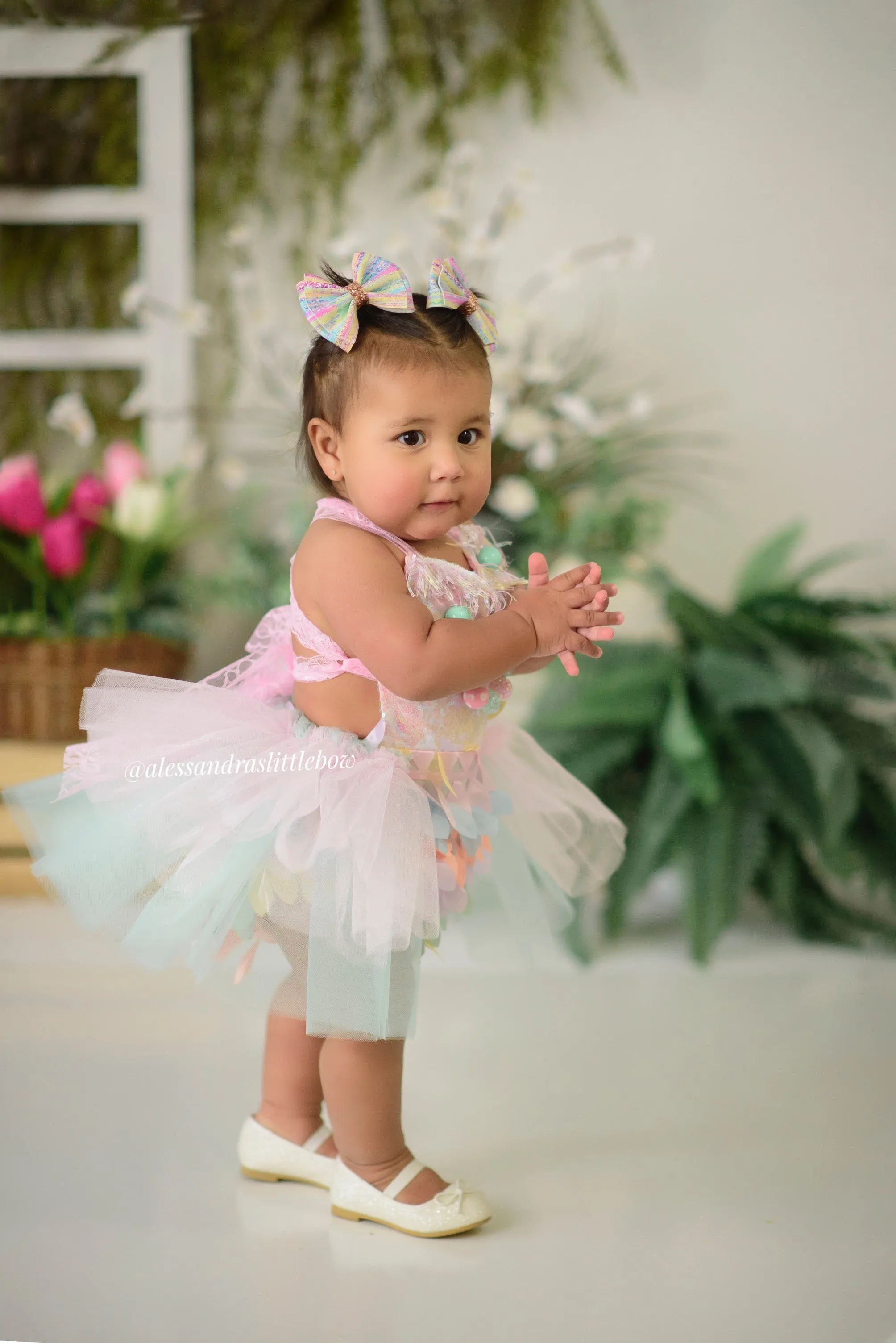 Spring Princess tutu Romper