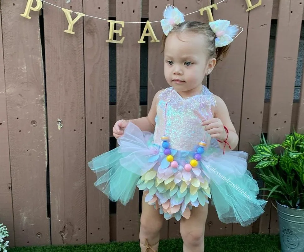 Spring Princess tutu Romper