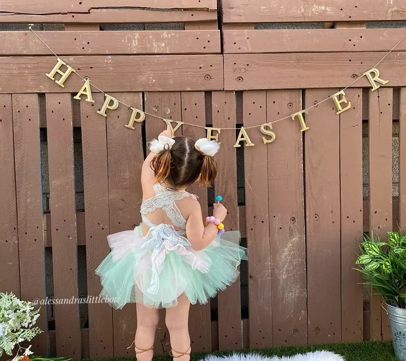 Spring Princess tutu Romper