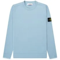 Stone Island Crewneck Stretch Wool Knit Sky Blue