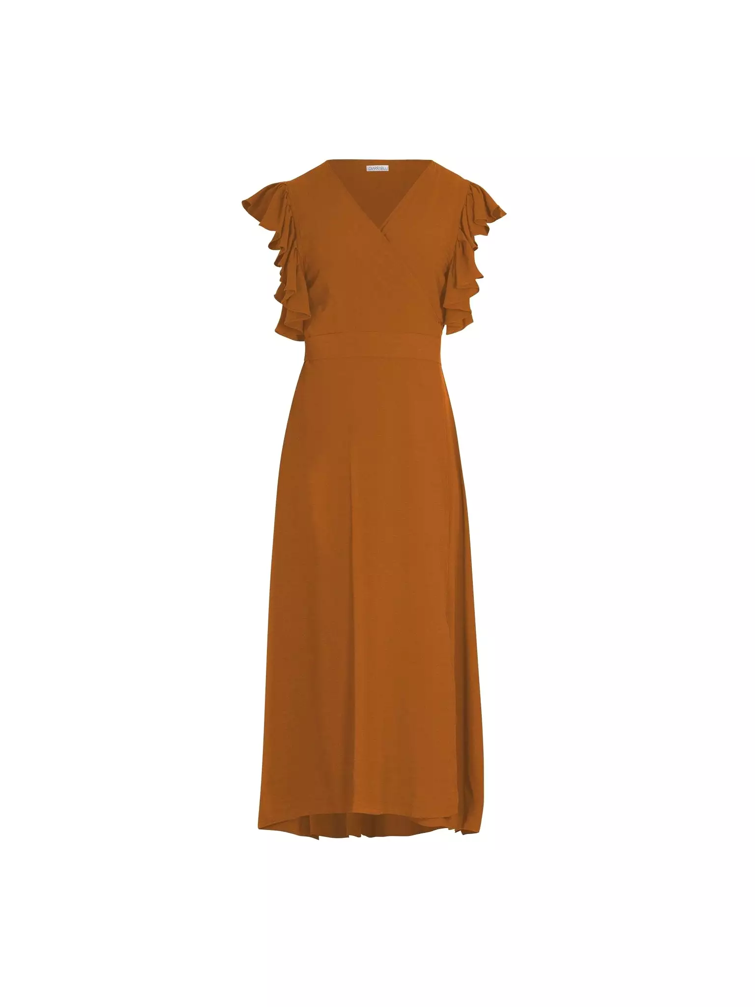 Sustainable Rukia Dress - Solid Rust