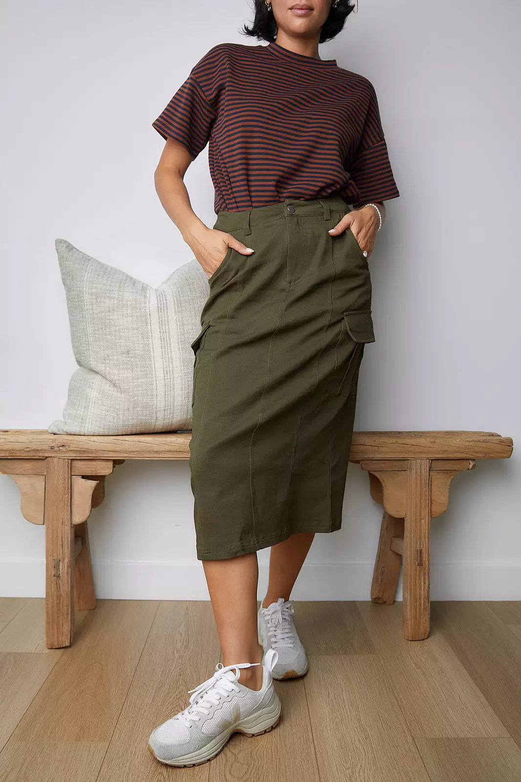 The Lucky One Cargo Skirt FINAL SALE