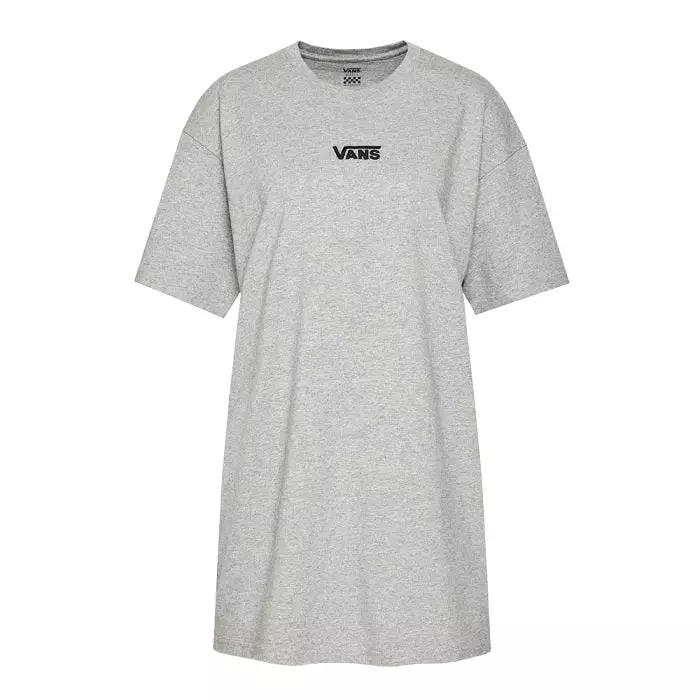 Vestido Vans WM Center Vee Tee Grey Heather