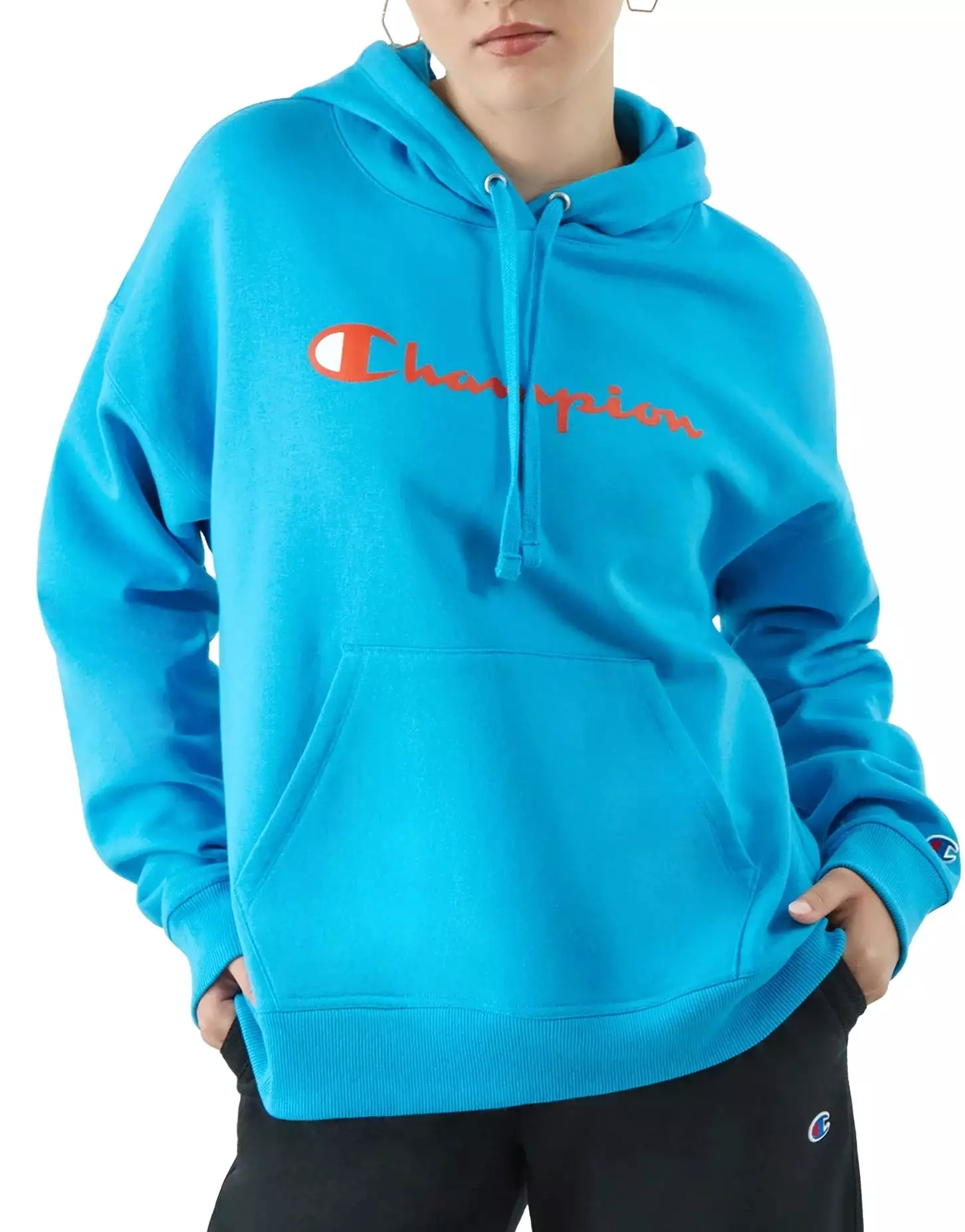 Women's Script Logo Powerblend Hoodie