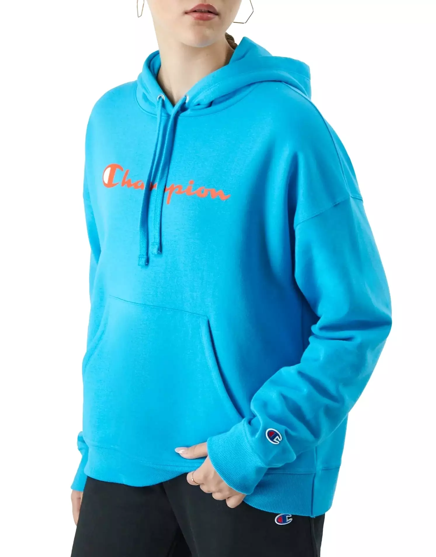 Women's Script Logo Powerblend Hoodie