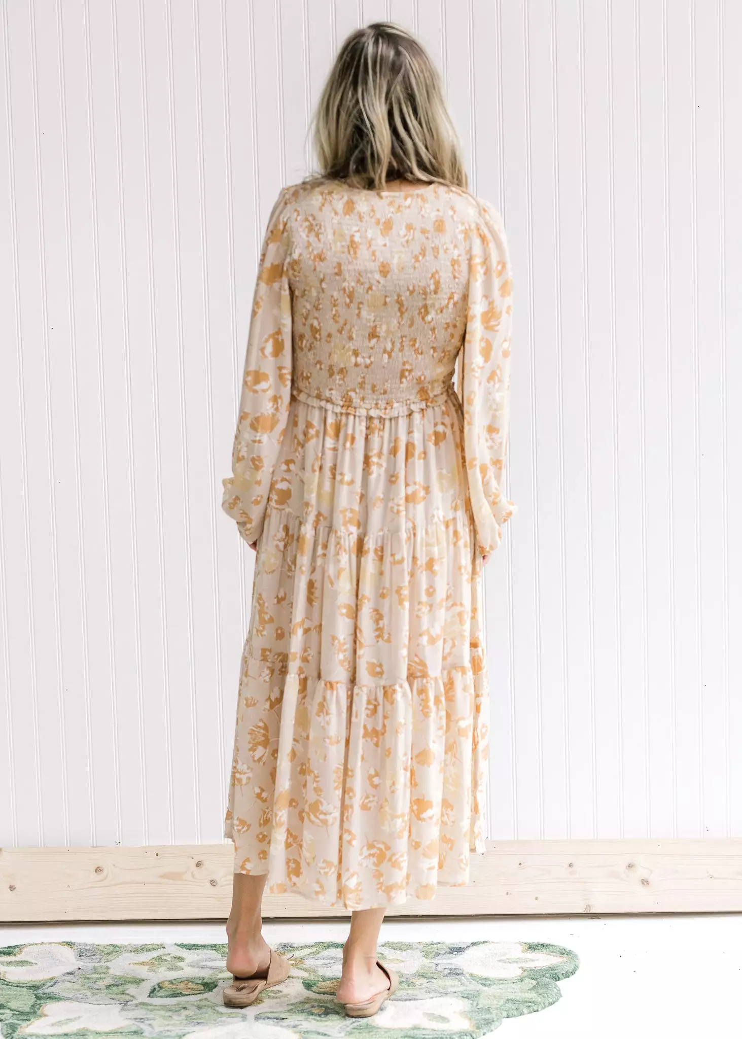 X Evy Maxi Long Sleeve Dress